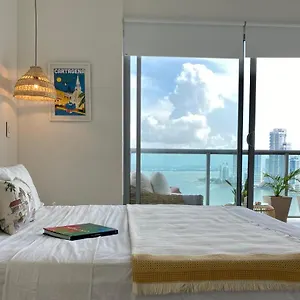 1bd Amazing View-modern Apt-luxury Building Apartment Cartagena